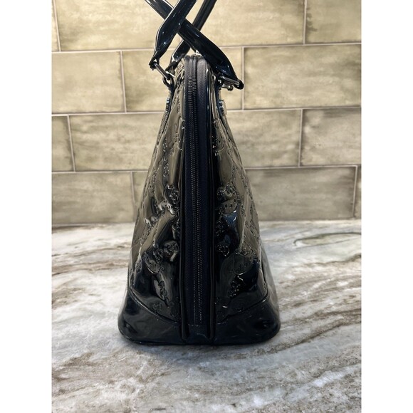 Loungefly Sanrio Hello Kitty Bowler Tote Large Bag Embossed City Bag Pink Inside - Picture 10 of 16